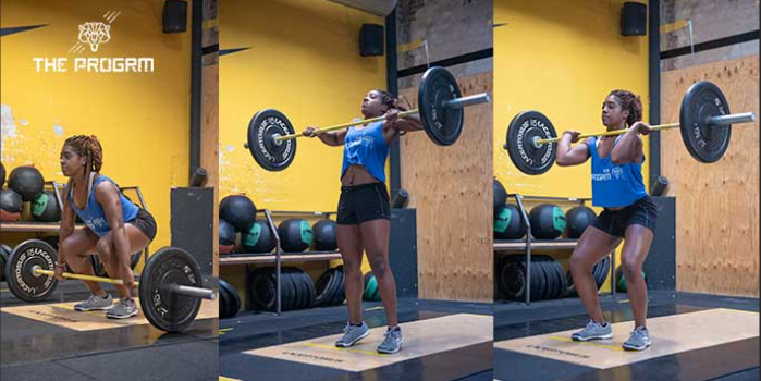 Hang Clean vs. Power Clean- 3 Step Motion